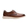 CLARKS BRANTIN PLAIN SHOES-TAN